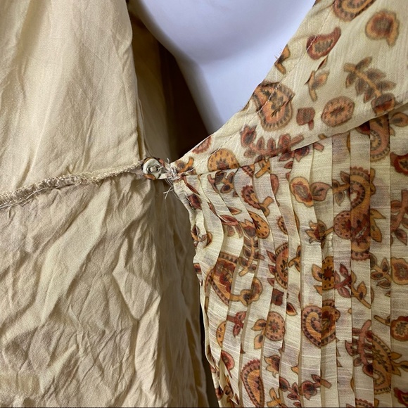 ANTHROPOLOGIE By Let Me Be Shyla Pleated Mini Dress Size small - Picture 6 of 15